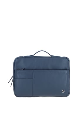 'Minimalist' Real Leather Organizer with Laptop Compartment