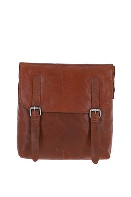 'Renato' Real Leather Vintage Flight Shoulder Bag