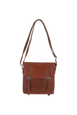 'Renato' Real Leather Vintage Flight Shoulder Bag