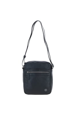 'Crossflow' Real Leather Crossbody Bag