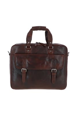 'Stefano' Real Leather Vintage Laptop Work Bag