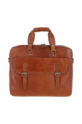 'Stefano' Real Leather Vintage Laptop Work Bag