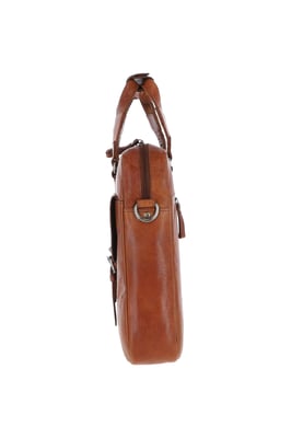 'Stefano' Real Leather Vintage Laptop Work Bag
