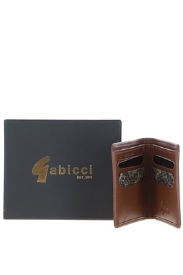'801' Real Leather Classic 8 Card Billfold Wallet