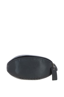 Leather Rugby Ball Washbag