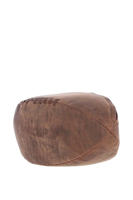 Leather Rugby Ball Washbag