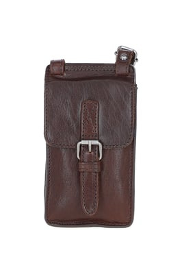 'Zeno' Real Leather Smartphone Bag