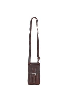 'Zeno' Real Leather Smartphone Bag