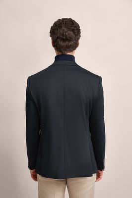 Bugatti Herren Jas met subtiele structuur