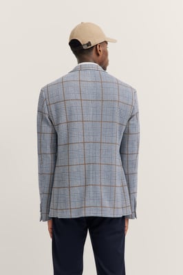 Bugatti Herren Jas met ruitjespatroon