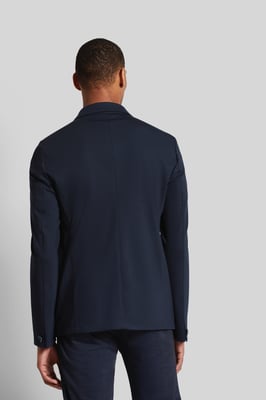 Bugatti Herren Jas met overhemdkraag van elegante jersey