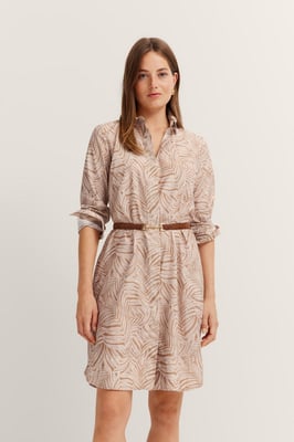 Bugatti Damen Overhemdjurk met grafische print