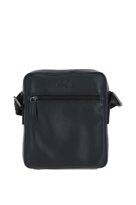 'Lisbon' Real Leather Messenger Bag