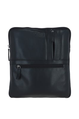 'Moscow' Real Leather Crossbody Messenger Bag