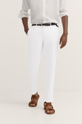 Bugatti Herren Chino met praktische riemlussen