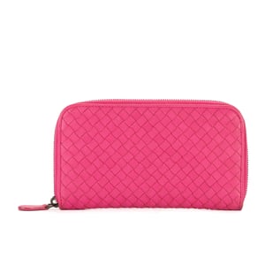 Intrecciato Zip Around Wallet  Portemonnee