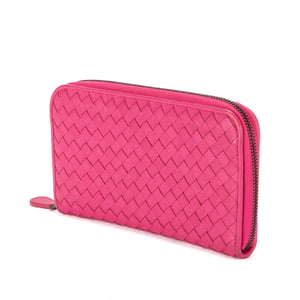 Intrecciato Zip Around Wallet  Portemonnee
