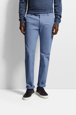 Bugatti Herren Chino in stretch katoen
