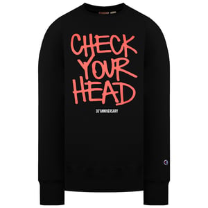 Champion x Beastie Boys Mens Black Sweater