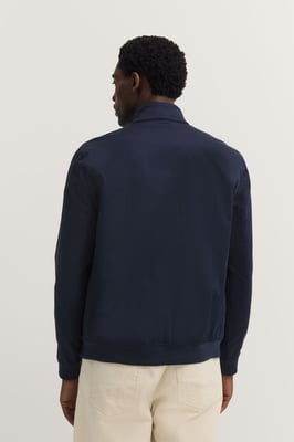 Bugatti Herren Blouson met opstaande kraag & gebreide details