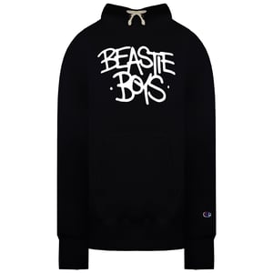 Champion x Beastie Boys Mens Black Hoodie