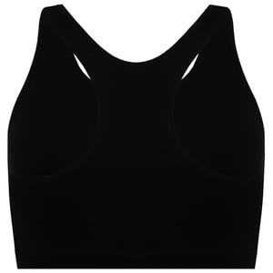 Champion Logo Womens Black Sports Bra
