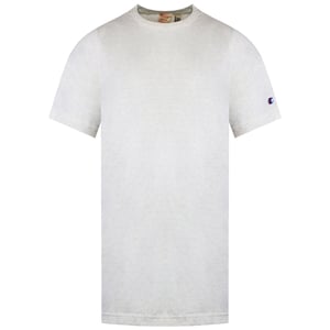 Champion Plain Mens Off White T-Shirt