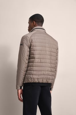 Bugatti Herren Blouson met doorgestikte voorkant