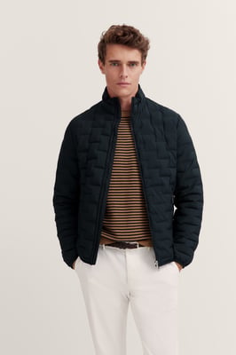 Bugatti Herren Blouson in gewatteerde look