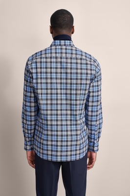 Bugatti Herren 100% katoen casual overhemd