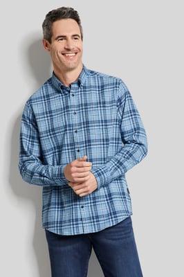 Bugatti Herren Shirt met borstzak