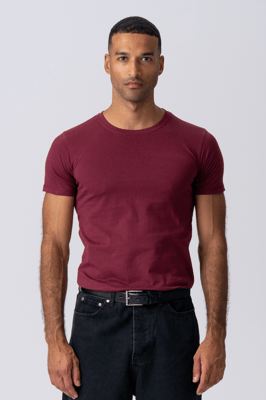Muscle T-shirt - Bourgondië Rood
