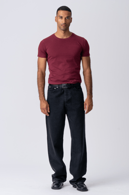 Muscle T-shirt - Bourgondië Rood