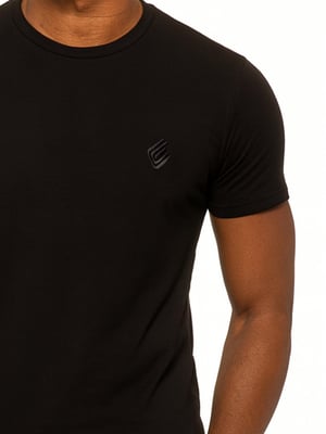 Enzo | Heren Slim Fit T-shirt & Fleece Shorts Set