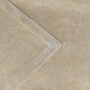 Yard  Heavy Chenille Velvet Throw, 150 x 200cm, Linen