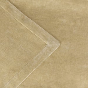 Yard Heavy Chenille Velvet Throw, 130 x 180cm, Natural