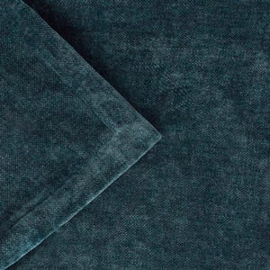 Yard  Heavy Chenille Velvet Throw, 150 x 200cm, Navy