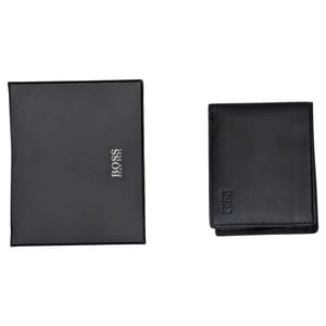 Hugo Boss Mens Wallet Genuine Leather Asolo Bifold Credit Cardholder New Gift