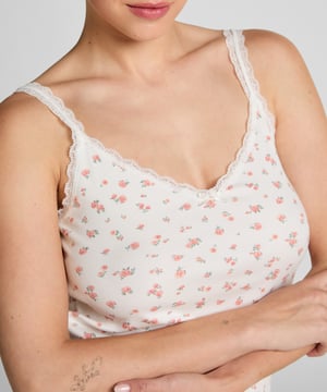 Hunkemöller Ribbed Lace Cami