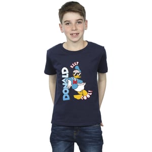 Disney Jongens Donald Duck Cool T-shirt (Marineblauw)