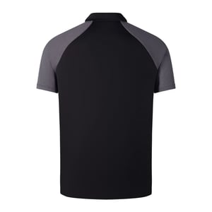 Canterbury Mens Elite Polo Shirt (Black/Magnet Grey)
