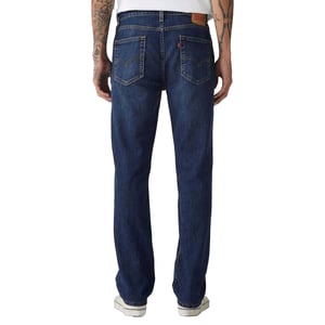 Levis Heren 514 Nice To Meet You Lichtgewicht Rechte Jeans (Blauw)