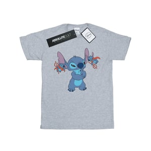 Disney Lilo And Stitch Little Devils - T-shirt för herrar (Sport Grå)