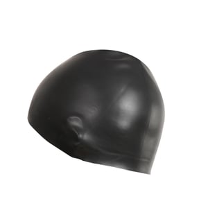 Speedo Unisex Adult 3D Silicone Swim Cap voor volwassenen (Zwart)