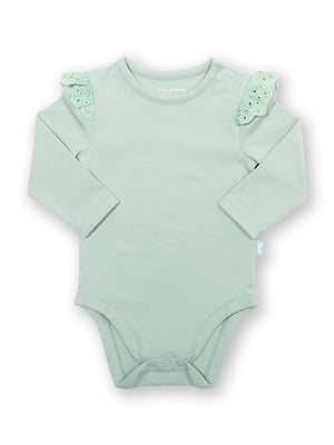 Kite Clothing Broderie Bodysuit Soft Spruce