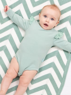 Kite Clothing Broderie Bodysuit Soft Spruce