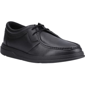 Hush Puppies Ronan Mocc Leather Boys's Black Moccasins Shoes