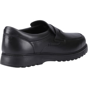 Hush Puppies Rocco Loafer Läderherrarnas Svarta Loafer