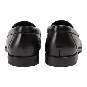 Pod Islay Leather Girls's Black Loafers