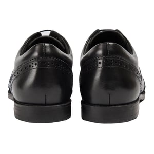 Pod Lee Leather Girls's Black Loafers